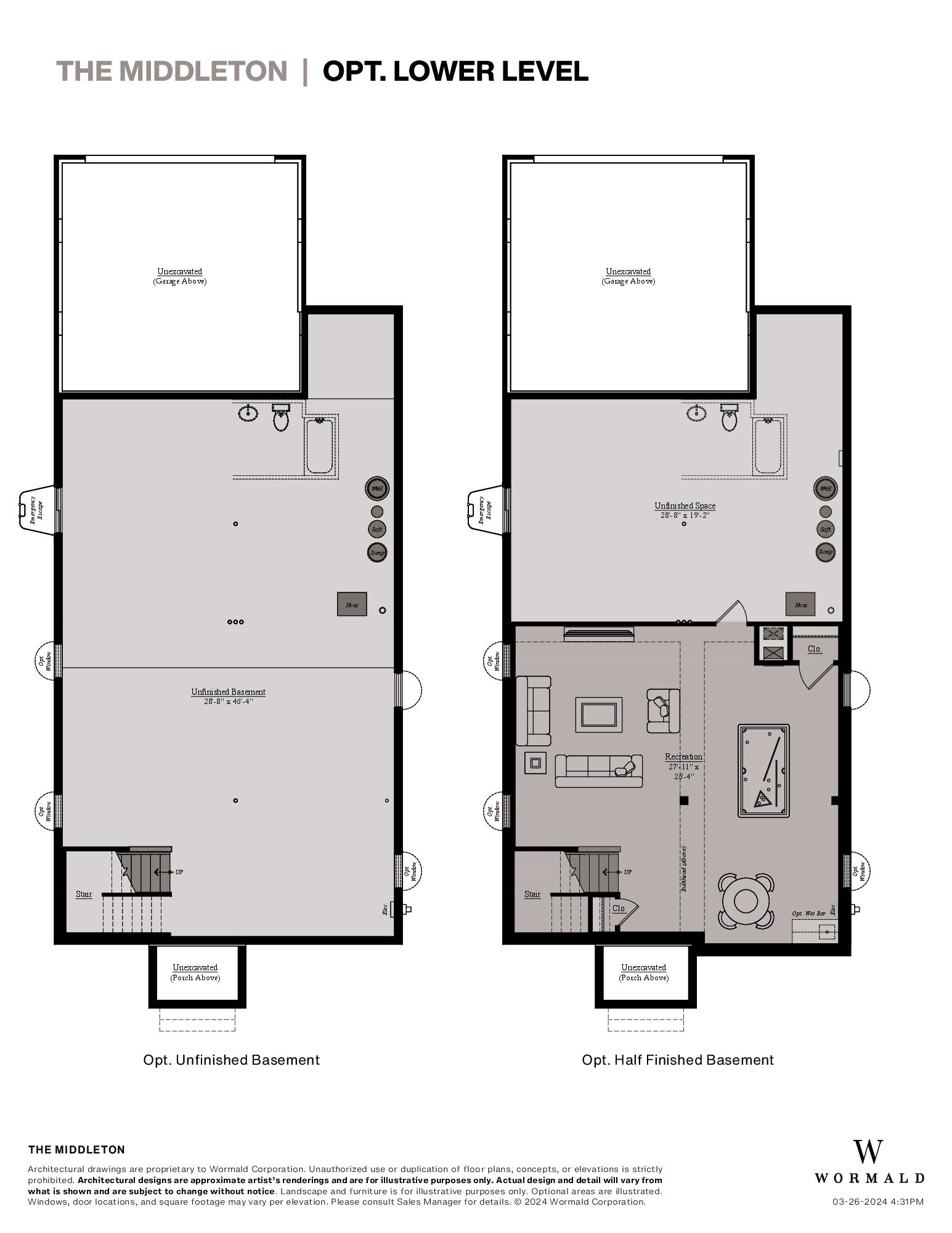 The Middleton floor plan 4