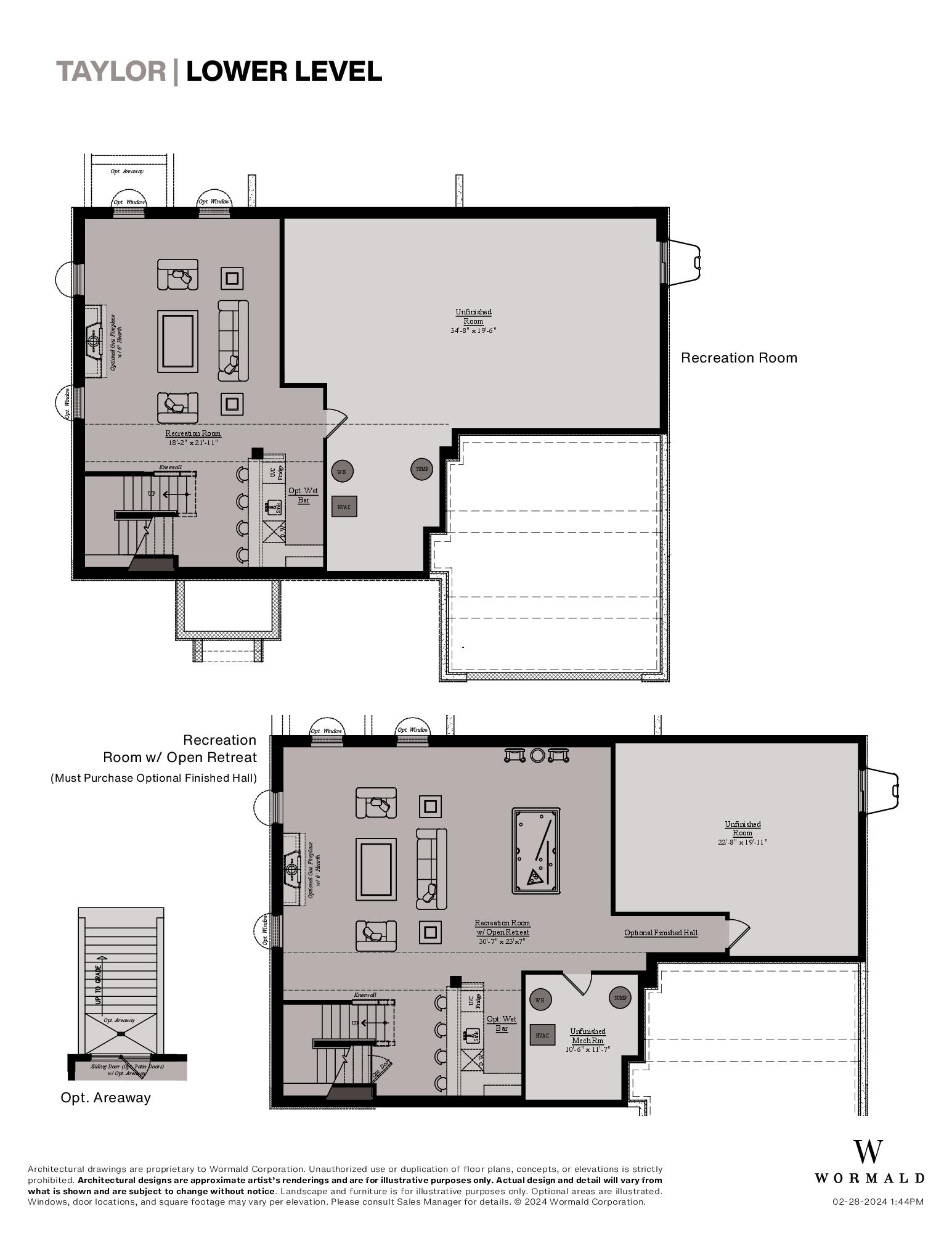 The Taylor floor plan 8