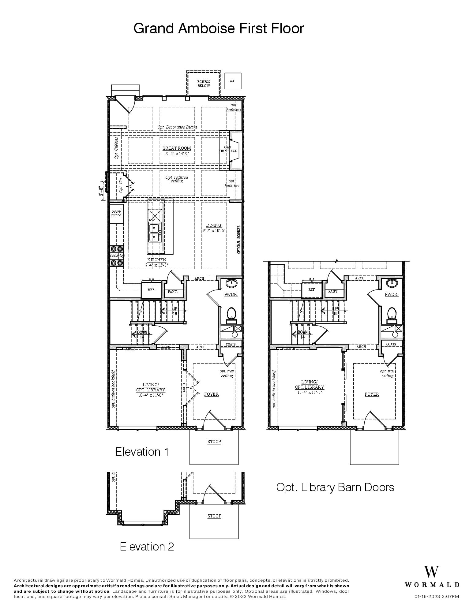 The Grand Amboise floor plan 0