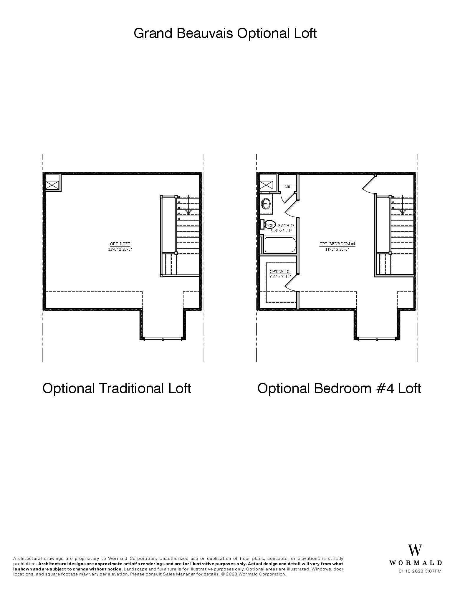 The Grand Beauvais floor plan 4
