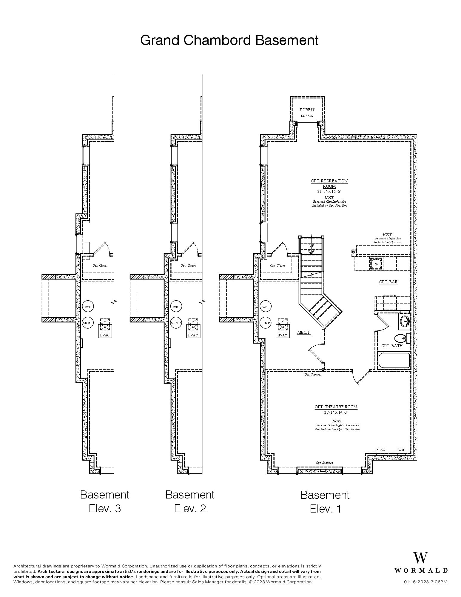 The Grand Chambord floor plan 4