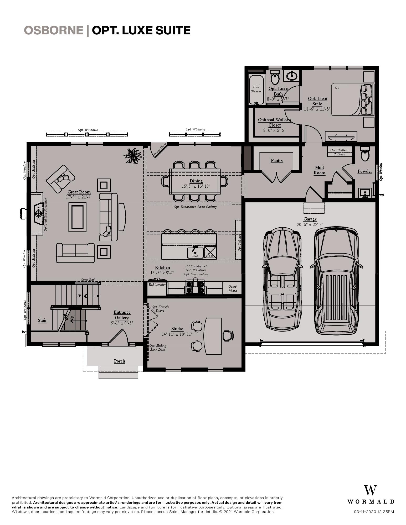 The Osborne floor plan 2