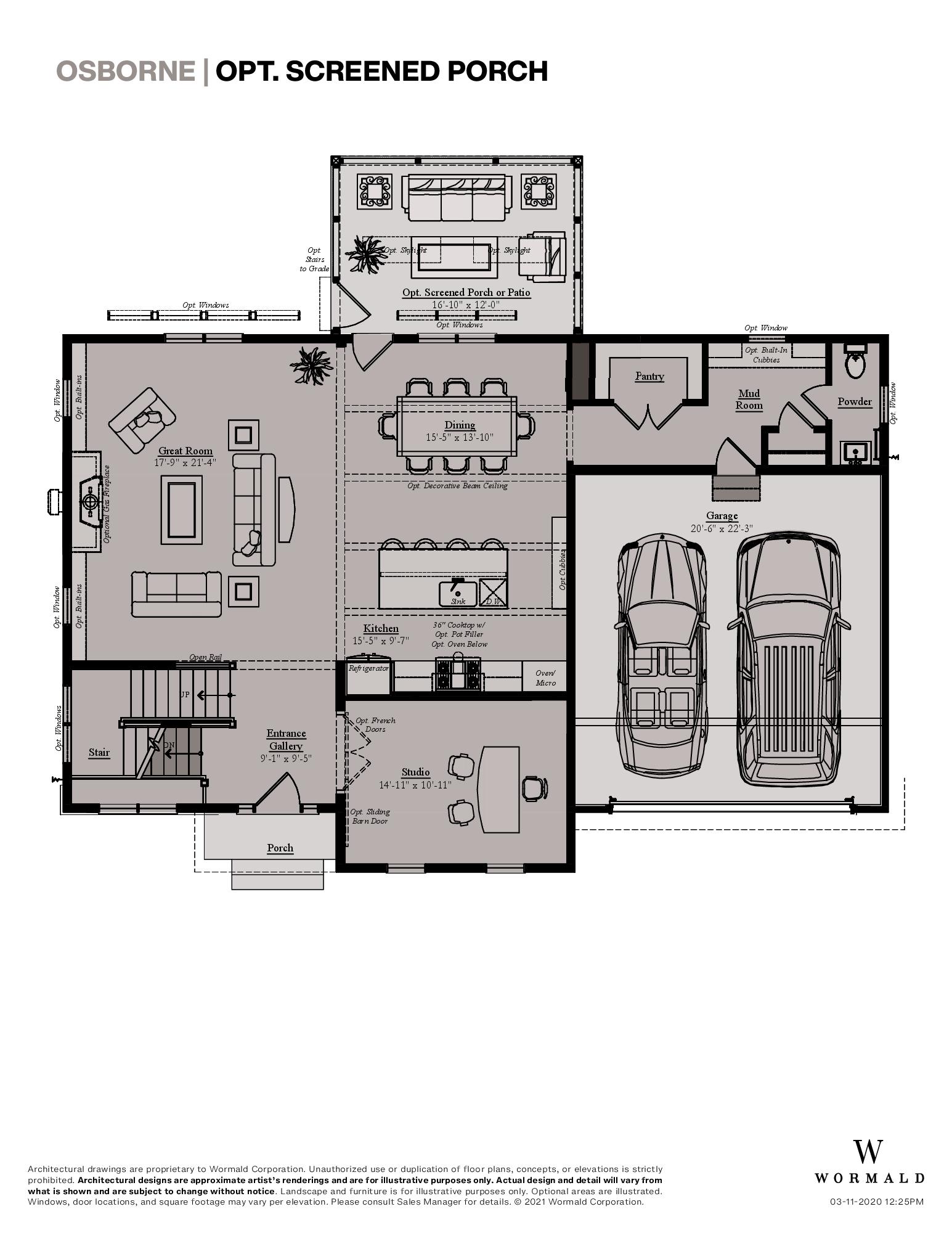 The Osborne floor plan 6