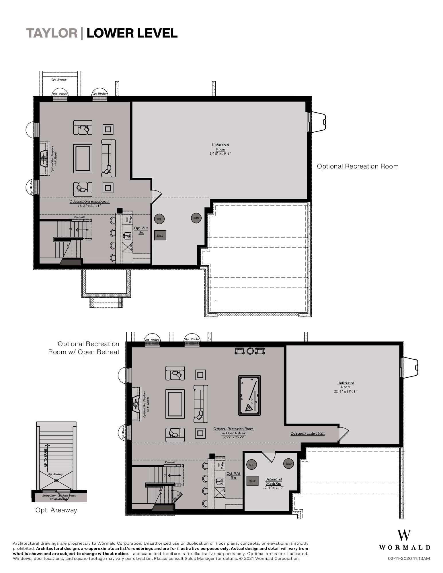 The Taylor floor plan 8