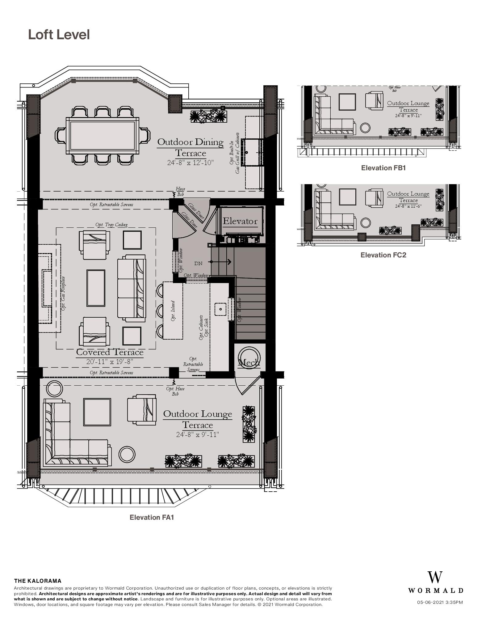 The Kalorama floor plan 6