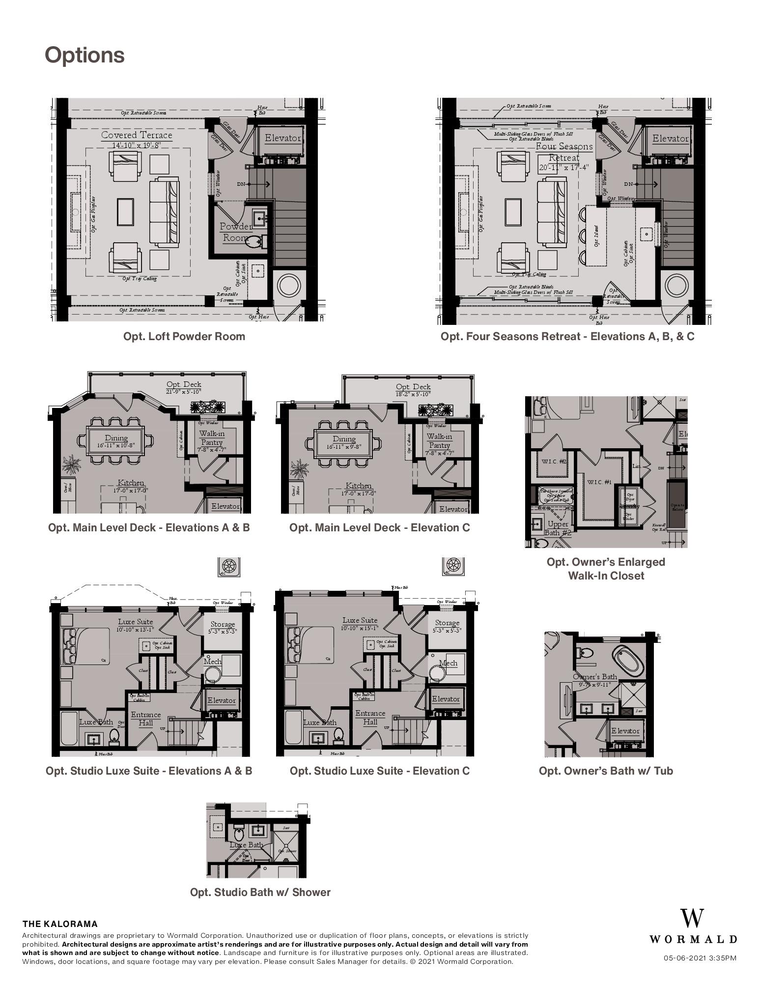 The Kalorama floor plan 8