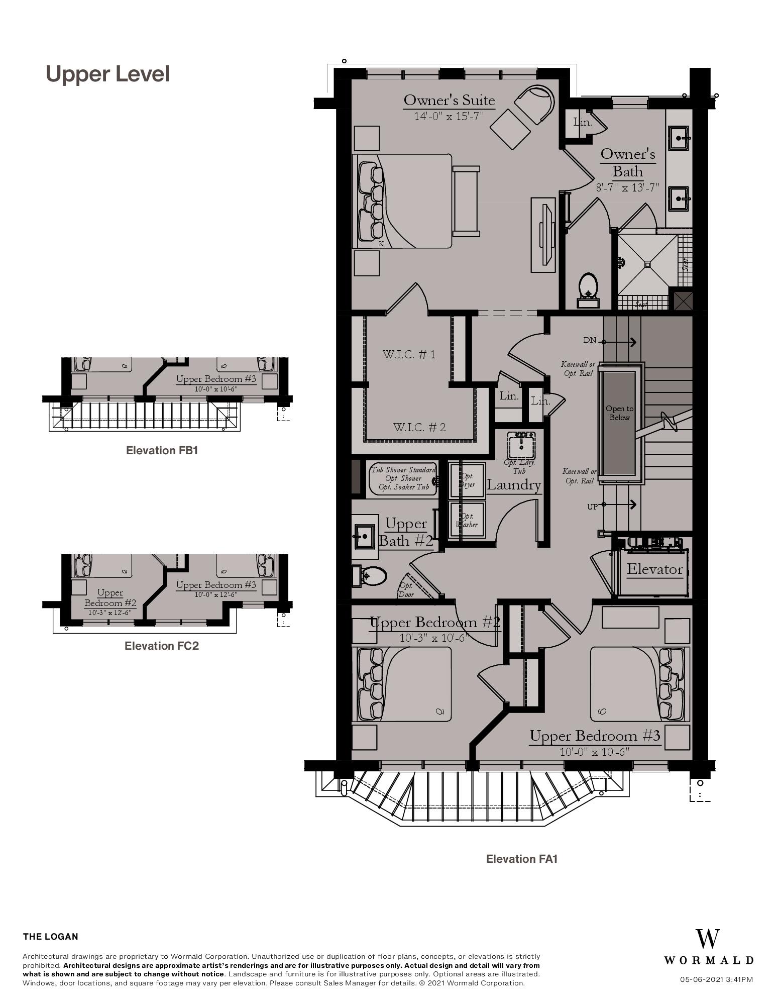 The Logan floor plan 4