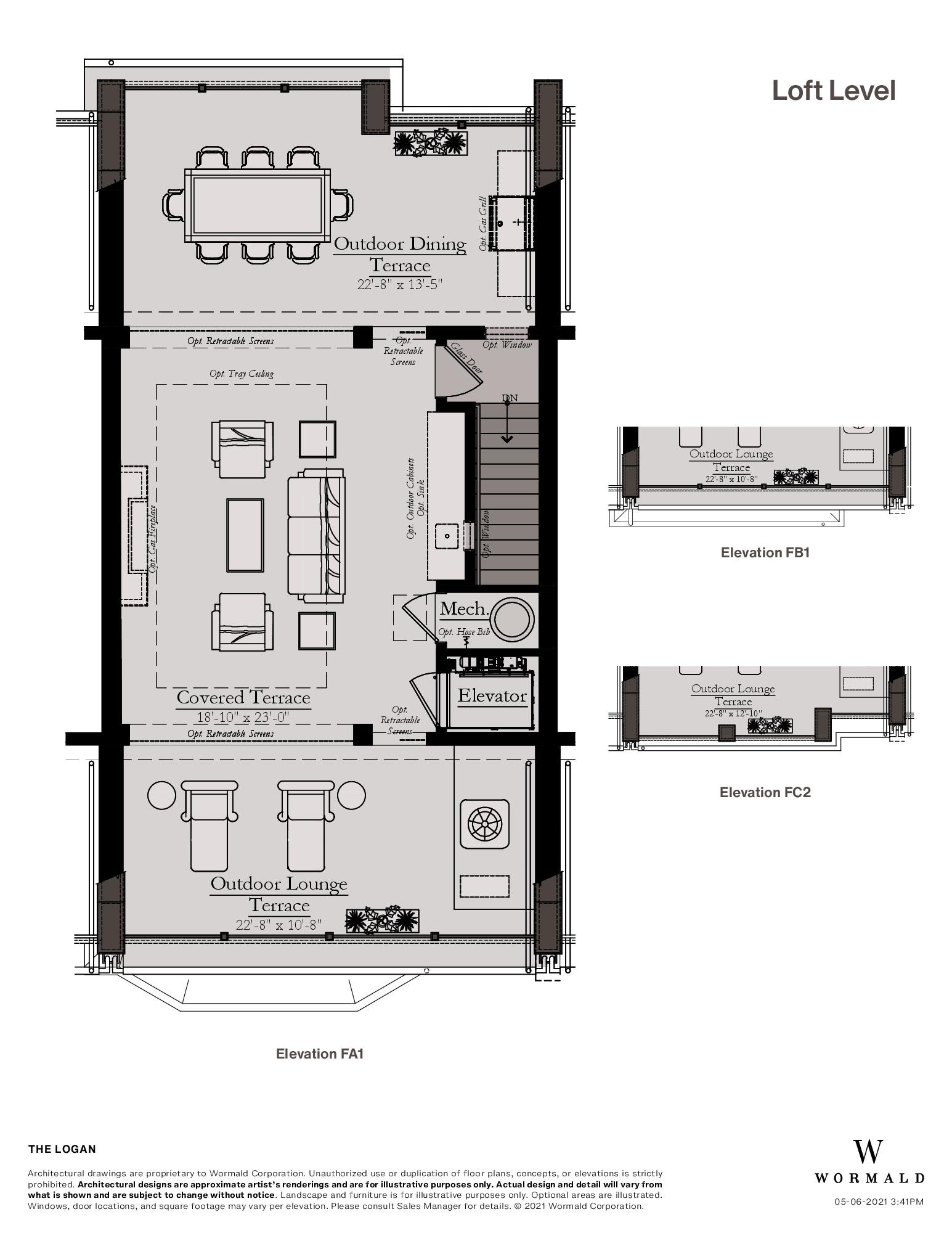 The Logan floor plan 6