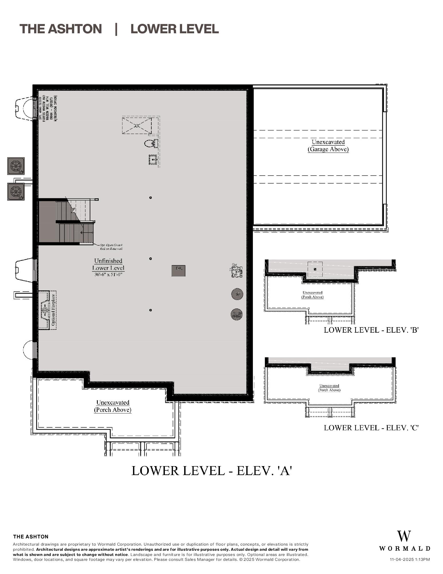 The Ashton I floor plan 2