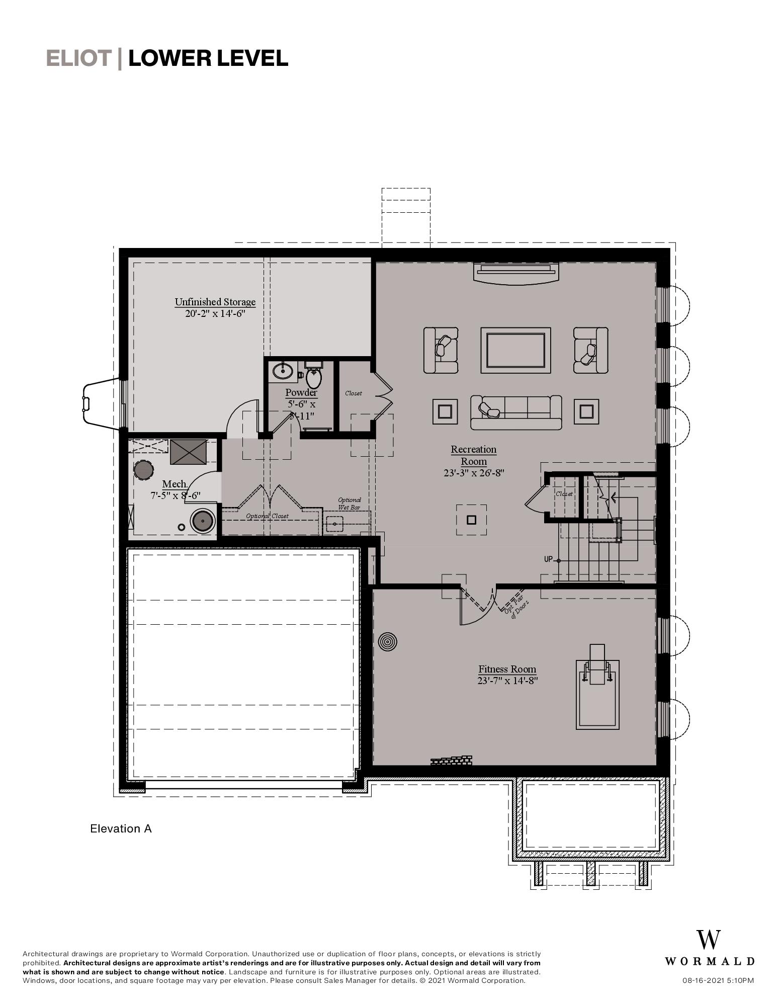 The Eliot floor plan 6