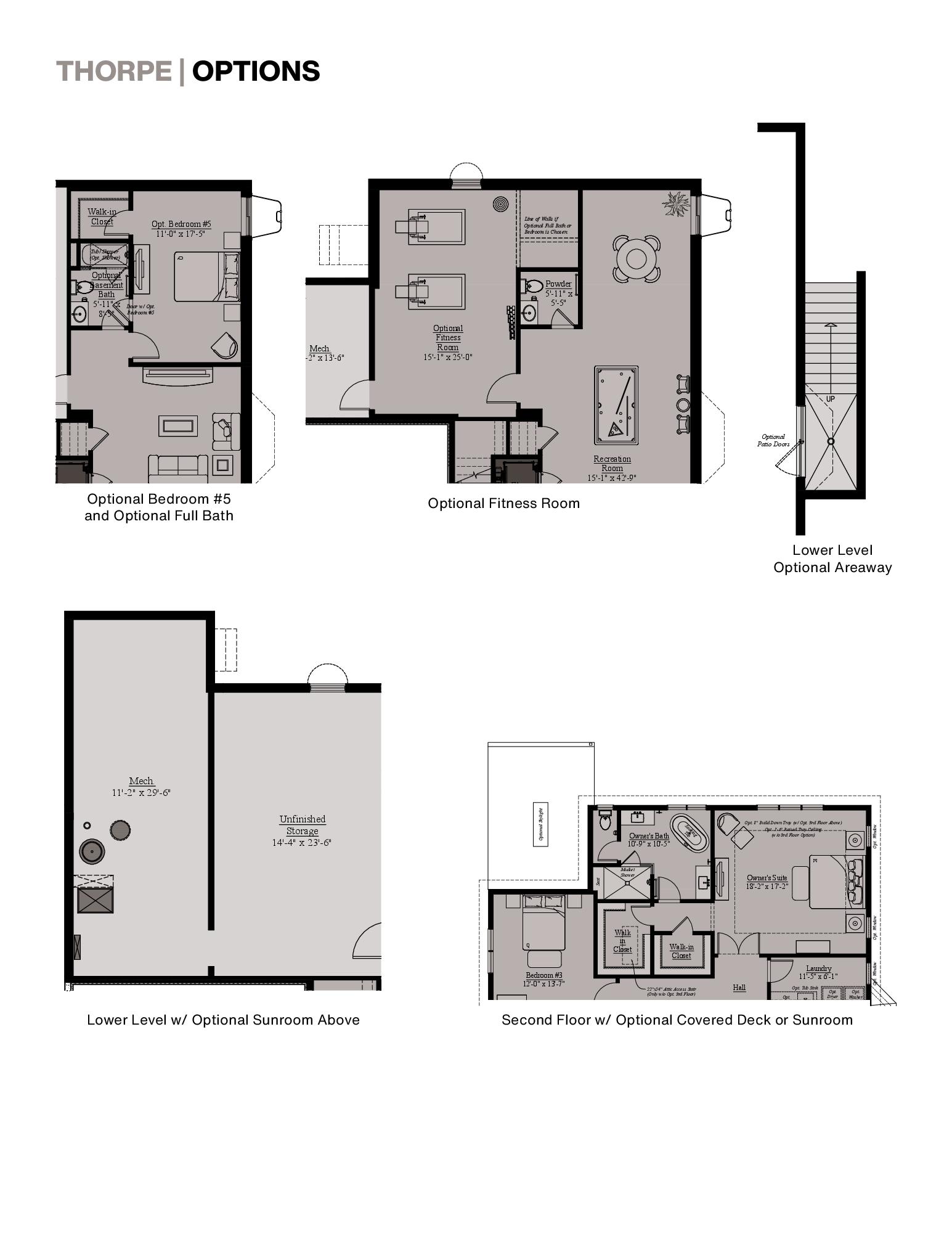 The Thorpe floor plan 10